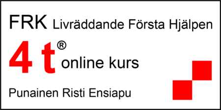 FRK Livräddande Första Hjälpen 4 t® online kurs