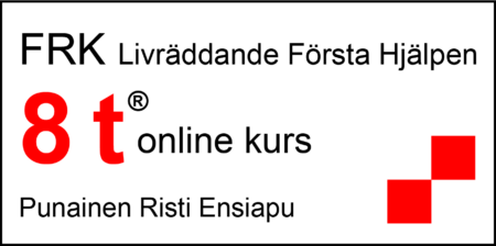 FRK Livräddande Första Hjälpen 8 t® online kurs